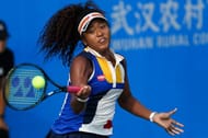 Naomi Osaka at the 2017 Wuhan Open
