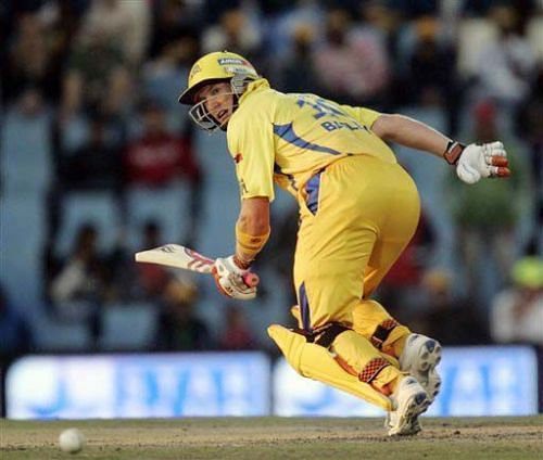 Bailey in his only appearance for CSK
