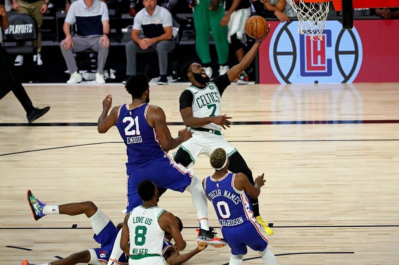 The Boston Celtics are one win away from sweeping the Philadelphia 76ers