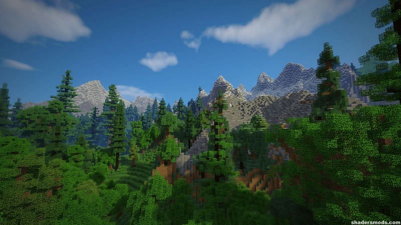 Chocapic13&#039;s Shaders (Image credits: Minecraft Shaders Mods)
