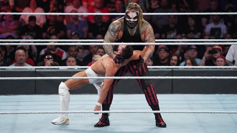 The Fiend dominating over Finn Balor