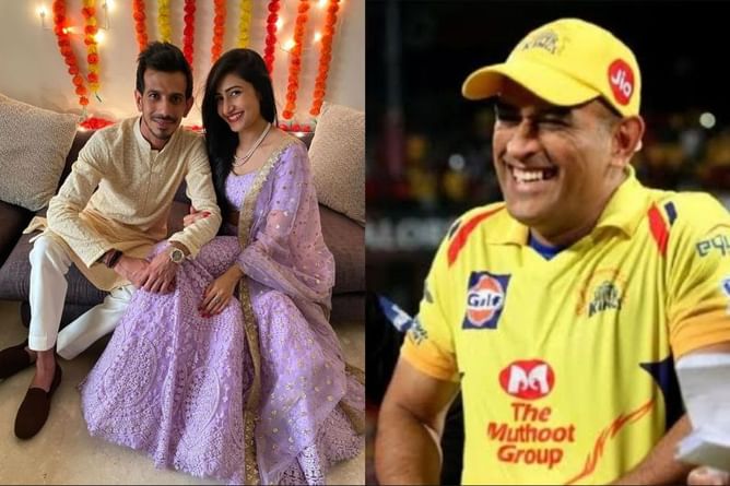 "Surrender to the Queen" - CSK give personal advice to newly engaged Yuzvendra Chahal