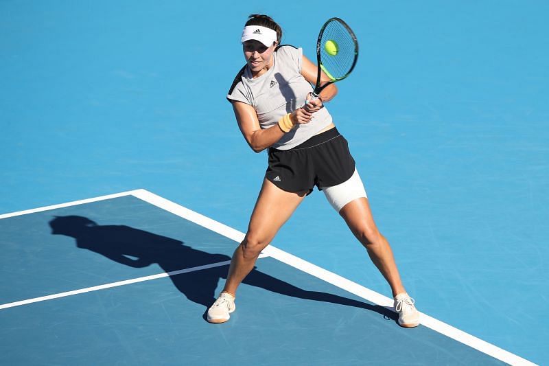 Jessica Pegula at the 2020 Women&#039;s ASB Classic