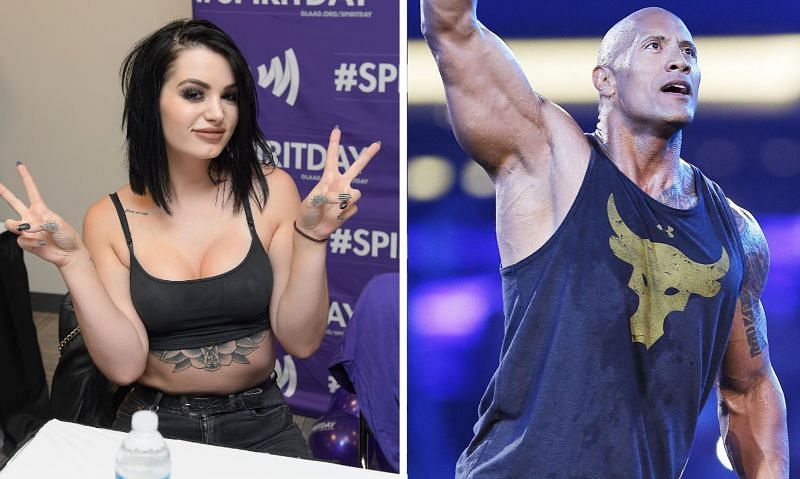 Paige and The Rock