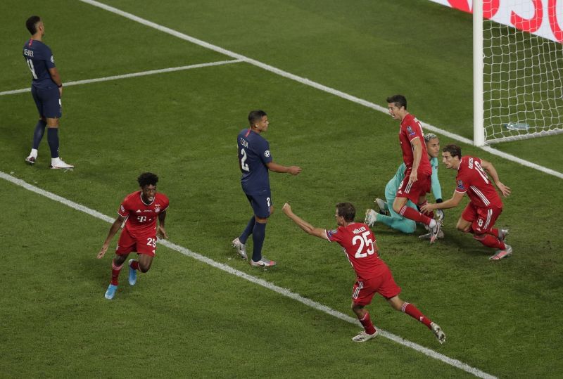 Kingsley Coman scored the winner for Bayern Munich in the Champions League Final