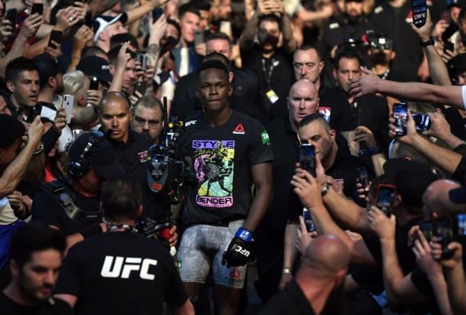 Israel Adesanya down for a "gang vs gang" showdown with Paulo Costa