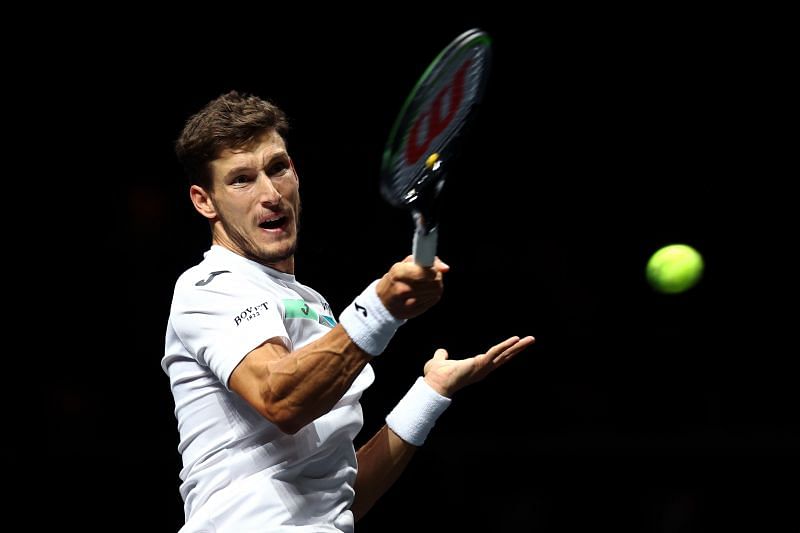 Pablo Carreno Busta has won their only match on hard-court