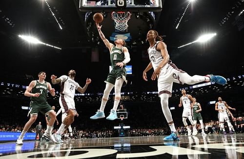 Milwaukee Bucks v Brooklyn Nets