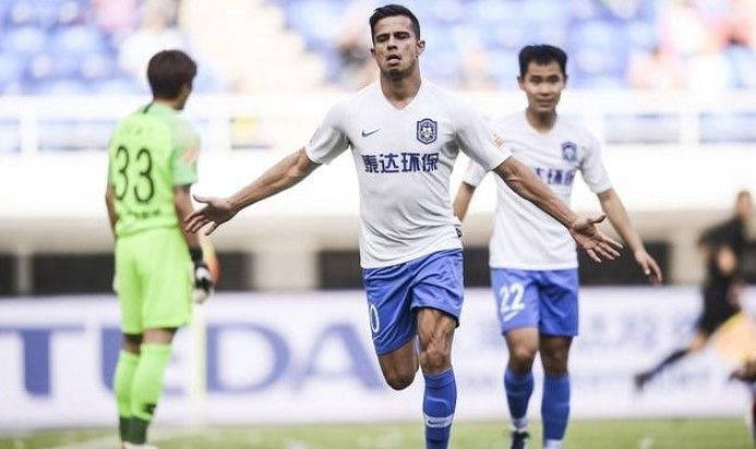 Johnatahan Aparecido de Silva remains sidelined for Tianjin