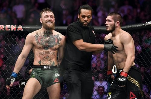 Conor McGregor and Khabib Nurmagomedov faced off at UFC 229