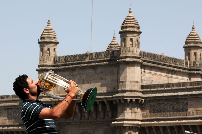 Yuvraj Singh was the man of the tournament in the 2011 World Cup