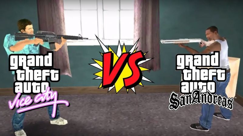 gta 3 vs vice city vs san andreas map