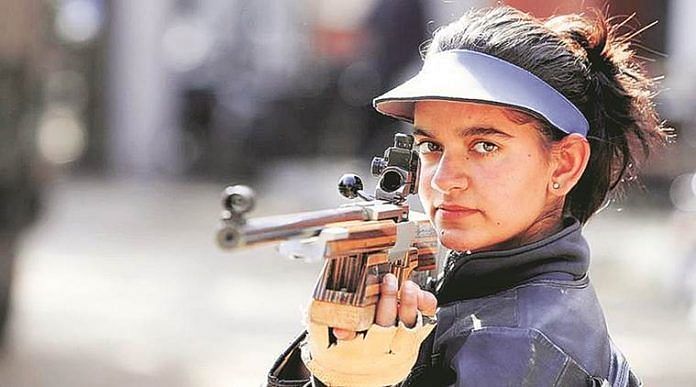 Indian shooter Anjum Moudgil