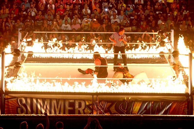 Bray Wyatt vs Kane at WWE SummerSlam 2013
