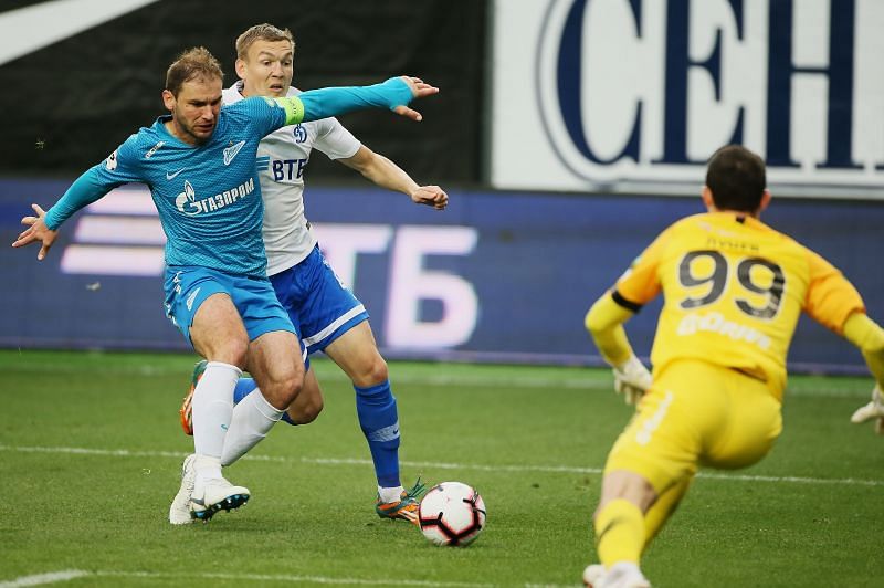 Zenit Saint Petersburg takes on Dynamo Moscow tomorrow