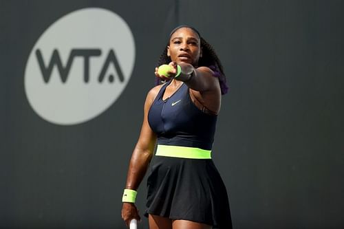 Serena Williams at the 2020 Top Seed Open