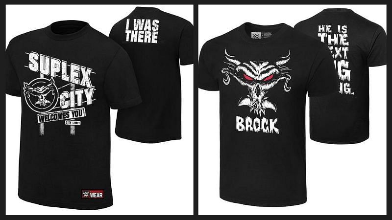Brock Lesnar&#039;s shirts can no longer be found