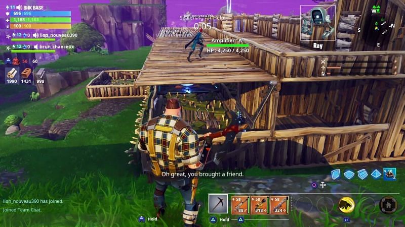 Fortnite: Save the World (Image credits: BigHairyKev, Dailymotion)