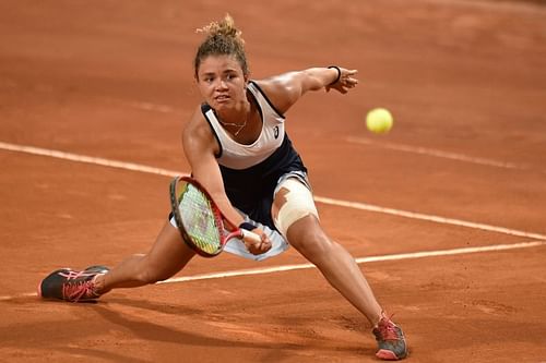 Jasmine Paolini shocked Daria Kasatkina in the opening round