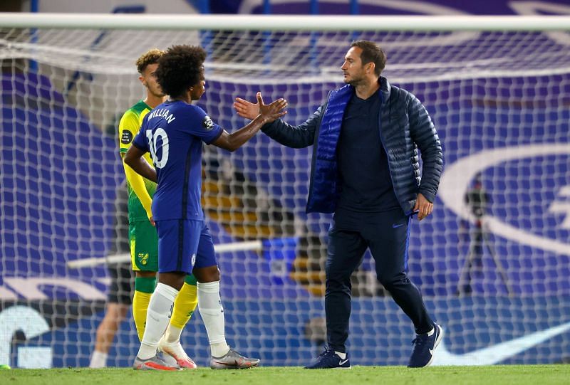 Lampard is reportedly keen on Willian staying