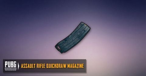 Extended Quickdraw Magazine in PUBG Mobile for Assault rifles (Image Credit: Zilliongamer)