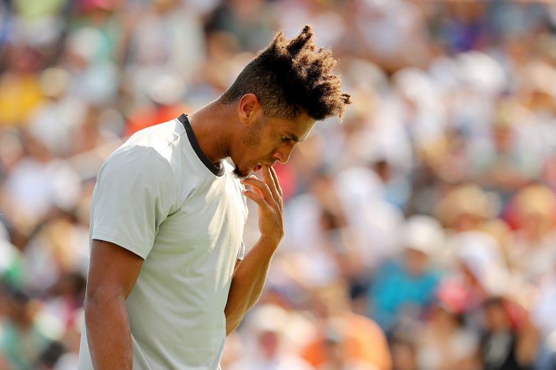 Michael Mmoh locks horns with Joao Sousa in the first round of US Open 2020