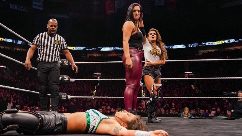 Racquel Gonzalez and Dakota Kai often work as a pair on NXT