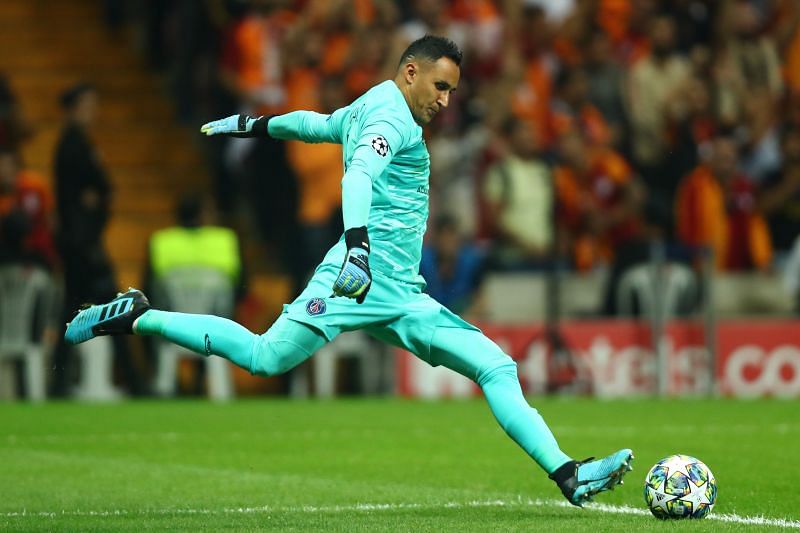 Navas in action for French champions PSG