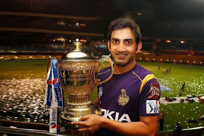 Gautam Gambhir led KKR to two IPL trophies in 2012 and 2014. Credits: InsideSport