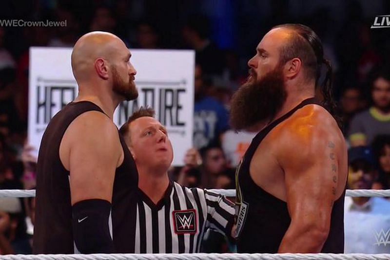 Tyson Fury made his debut in WWE and faced Braun Strowman 