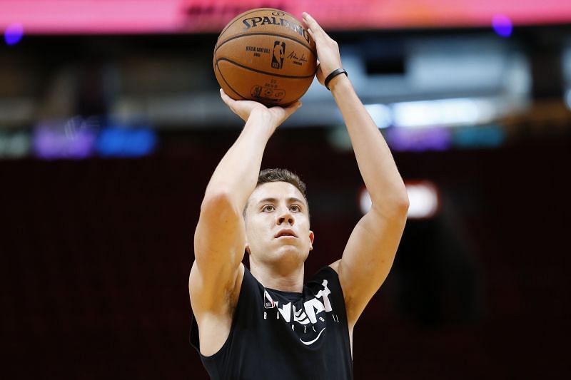 Duncan Robinson shot well for the Miami Heat