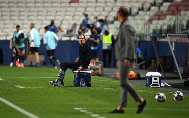PSG&#039;s Tuchel glances at his former protege Nagelsmann in the biggest game of their respective careers