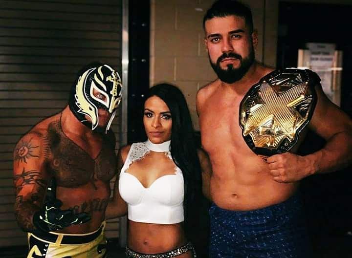 Vega managed Andrade to the NXT Championship