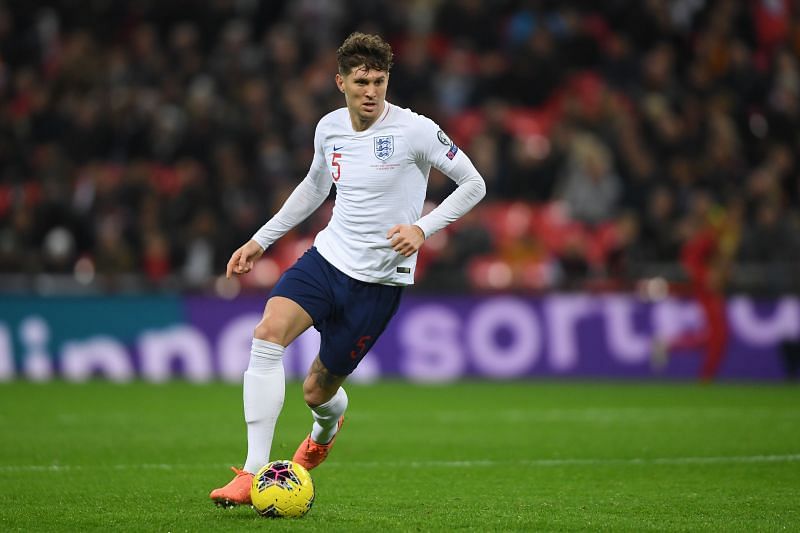 John Stones of England in action during a UEFA Euro 2020 qualifier&nbsp;