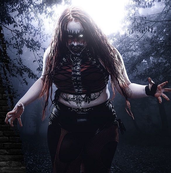 Abadon is a wrestler currently signed to AEW