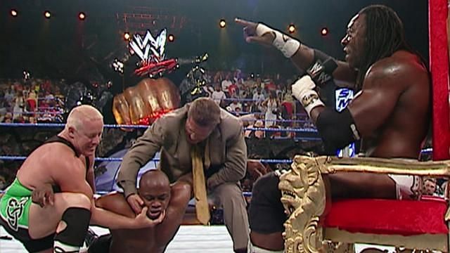 King Booker&#039;s Court attacks Lashley