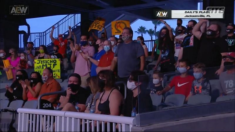 AEW Dynamite allowed fans into their shows this week