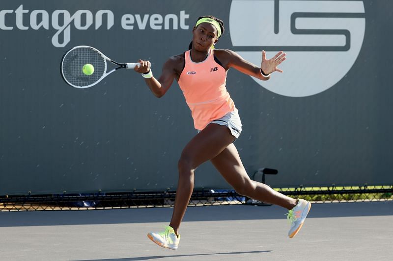 Coco Gauff faces an in-form Jennifer Brady