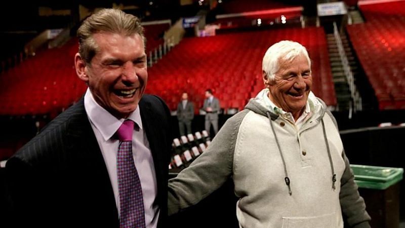 Vince McMahon and Pat Patterson