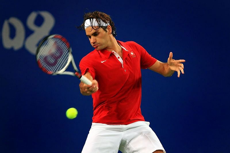 Roger Federer at the 2008 Olympics