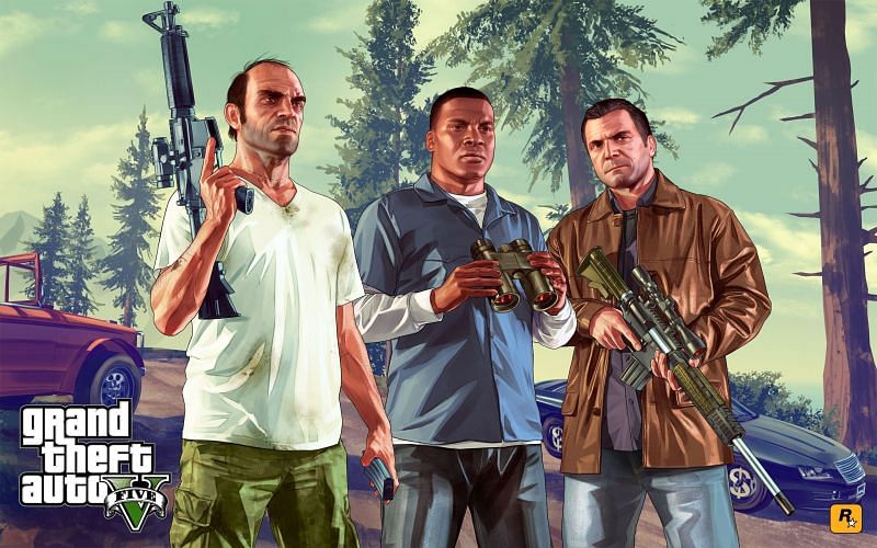 GTA V (Image Credits: Wallpapercave)