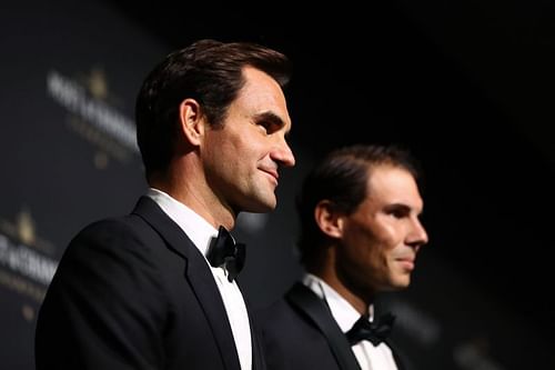 Roger Federer and Rafael Nadal