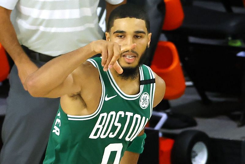 Jayson Tatum scored eight three-pointers against Philly on Wednesday