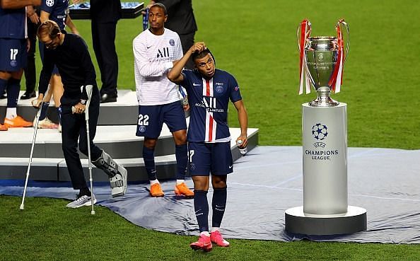 Kylian Mbappe failed to win the Champions League