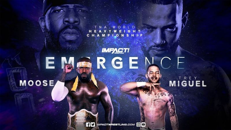 Would Moose lose his title to Trey Miguel at Emergence?