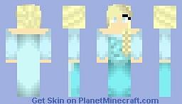 Elsa skin (Image Credits: Planet Minecraft)