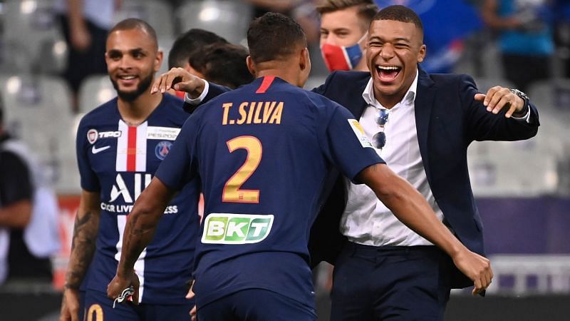 Mbappe offers fond farewell to Thiago Silva and Choupo-Moting