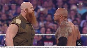 Erick Redbeard FKA Erick Rowan's initial reaction when he was told to lose to The Rock in 6 seconds