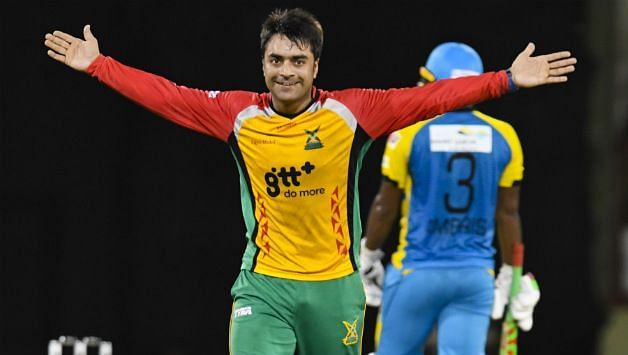 Rashid Khan has played for Guyana Amazon Warriors in the CPL.