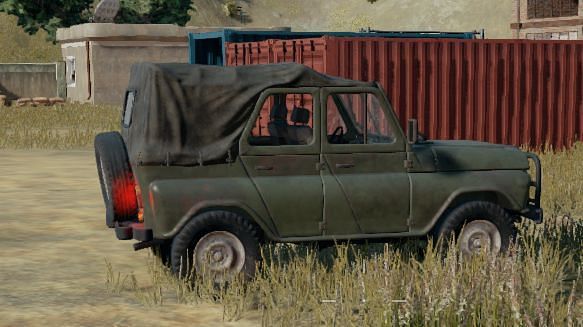 UAZ (closed top) in PUBG Mobile (Image Credits: pubg gamepedia)